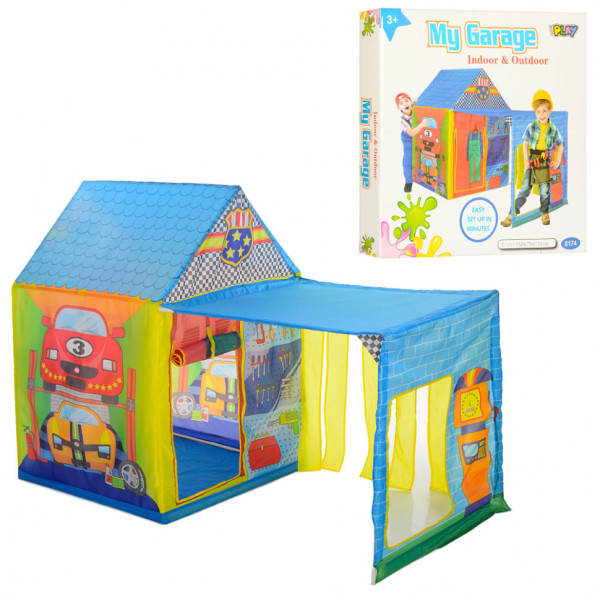 Ігровий будиночок намет гараж M5685 з верандою