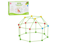 Дитячий конструктор-намет 3D Tent Series 137-2(Green) 68 деталей каркасний
