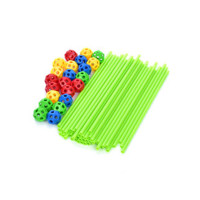 Дитячий конструктор-намет 3D Tent Series 137-2(Green) 68 деталей каркасний