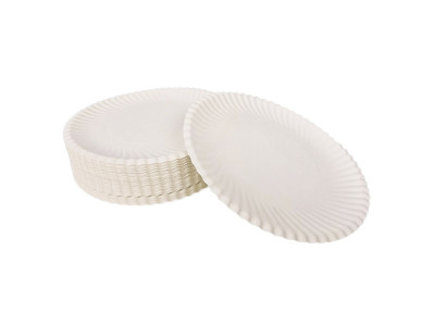 Одноразові паперові тарілки 04844Т16 D-165 см 100 шт