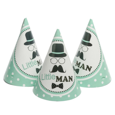 Ковпак святковий "Маленький чоловічок" 7003-0004 15см в упаковці 20 шт