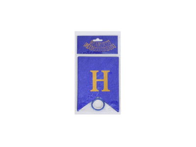 Гірлянда з прапорцями "Happy Birthday" MK 5955(Blue) синя