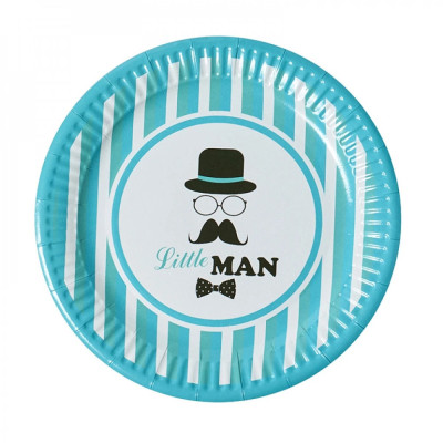 Набір паперових тарілок "Маленька людина" 7038-0008 10 шт
