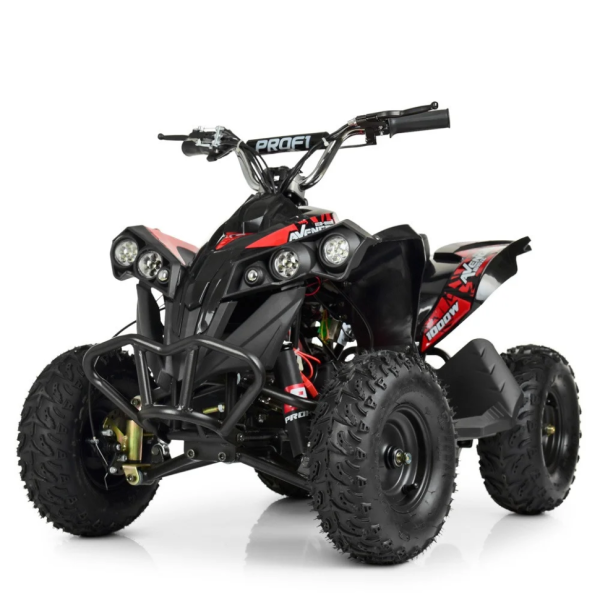 Дитячий електромобіль Квадроцикл Bambi HB-EATV1000Q-2ST V2 Чорний Дитячий електромобіль Квадроцикл Bambi HB-EATV1000Q-2ST V2 Чорний