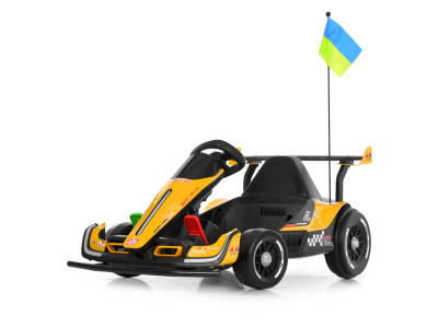 Дитячий електромобіль Електрокарт Kart M 6322EBLR-6 до 50 кг Дитячий електромобіль Електрокарт Kart M 6322EBLR-6 до 50 кг
