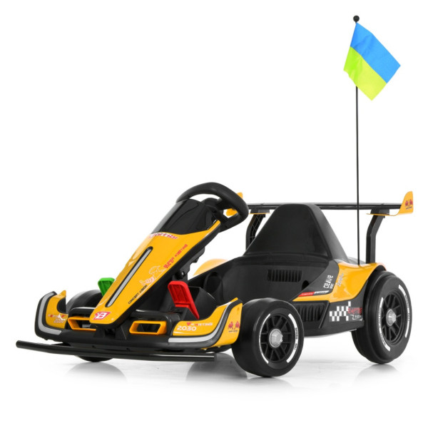 Дитячий електромобіль Електрокарт Kart M 6322EBLR-6 до 50 кг