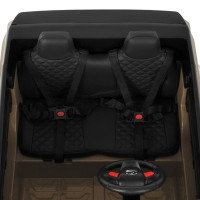 Дитячий електромобіль Джип M 6409EBLR-13 до 30 кг бежевий