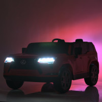 Дитячий електромобіль Джип M 6409EBLR-13 до 30 кг бежевий