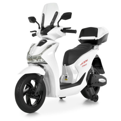 Дитячий електромобіль Мотоцикл M 6535EL-1(24V) до 60 кг білий