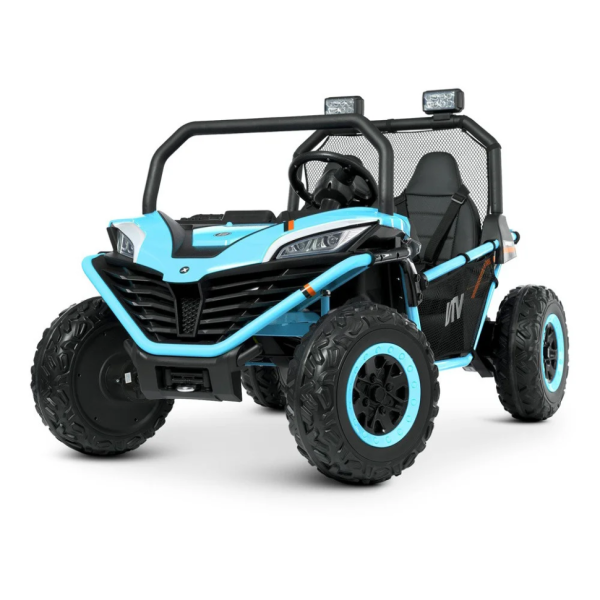 Дитячий електромобіль Джип Bambi Racer M 4969EBLR-4 (24V) Синій Дитячий електромобіль Джип Bambi Racer M 4969EBLR-4 (24V) Синій