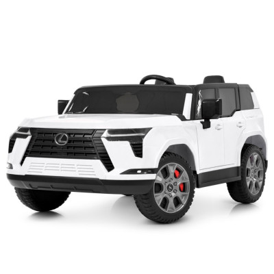 Дитячий електромобіль Джип M 6409EBLR-1 до 30 кг білий