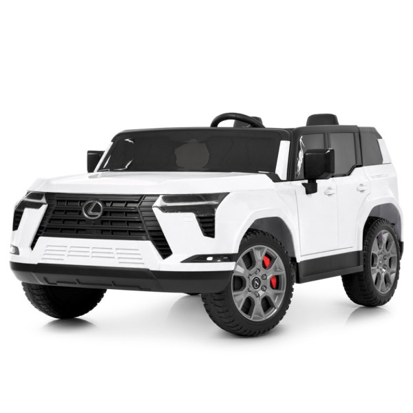 Дитячий електромобіль Джип M 6409EBLR-1 до 30 кг білий