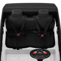 Дитячий електромобіль Джип M 6409EBLR-1 до 30 кг білий