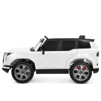 Дитячий електромобіль Джип M 6409EBLR-1 до 30 кг білий