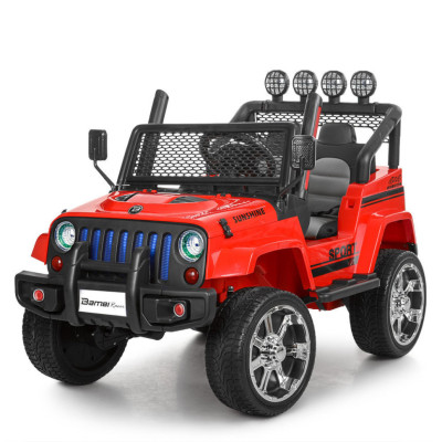 Дитячий електромобіль джип Bambi Racer M 3237EBLR-3 до 30 кг Дитячий електромобіль джип Bambi Racer M 3237EBLR-3 до 30 кг