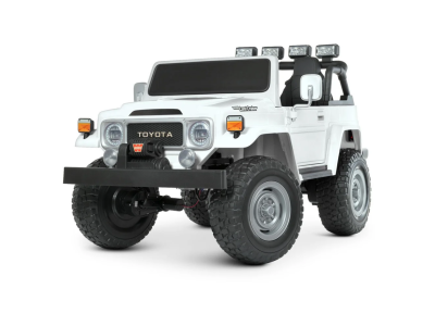Дитячий електромобіль Джип Bambi M 4968EBLR-1 (24V) Toyota Білий