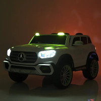 Дитячий електромобіль Джип M 6379EBLR-1 до 30 кг білий