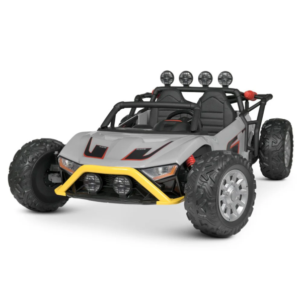 Дитячий електромобіль Джип Bambi Racer JS3168EBLR-11 (24V) Сірий Дитячий електромобіль Джип Bambi Racer JS3168EBLR-11 (24V) Сірий
