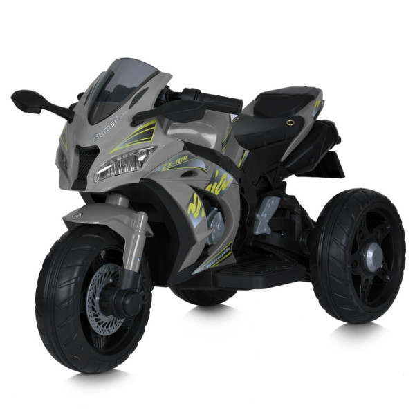 Дитячий мотоцикл M 5806EL-11 3 колеса музика та світло сірий