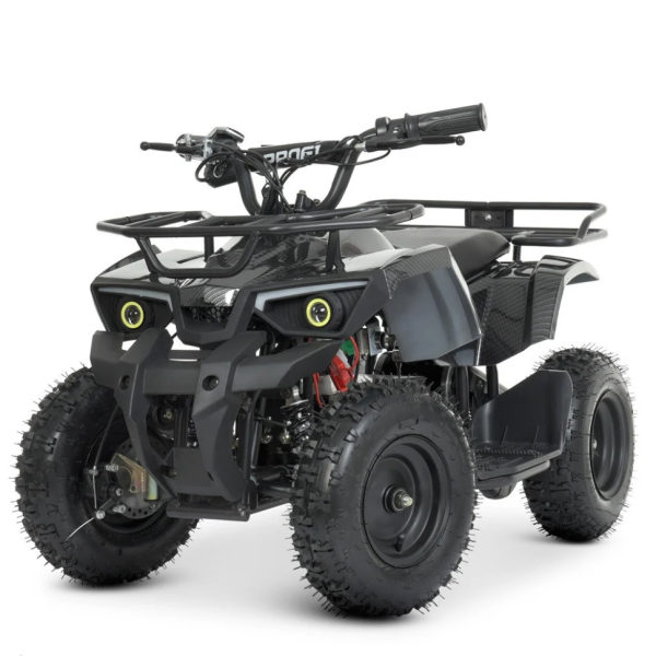 Дитячий електромобіль Квадроцикл Bambi HB-ATV800AS-19 Карбоновий-Чорний Дитячий електромобіль Квадроцикл Bambi HB-ATV800AS-19 Карбоновий-Чорний
