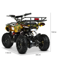 Дитячий електромобіль Квадроцикл Bambi HB-EATV800N-13 V3 до 65 кг Дитячий електромобіль Квадроцикл Bambi HB-EATV800N-13 V3 до 65 кг
