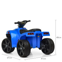 Дитячий електроквадроцикл Bambi Racer M 3893EL-4 до 20 кг