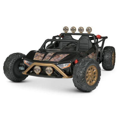 Дитячий електромобіль Джип Bambi Racer JS3168EBLR-18 (24V) Чорний камуфляж
