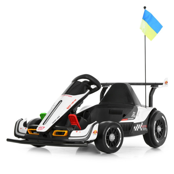 Дитячий електромобіль Електрокарт Kart M 6322EBLR-1 до 50 кг Дитячий електромобіль Електрокарт Kart M 6322EBLR-1 до 50 кг