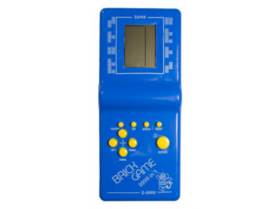 Інтерактивна іграшка Тетріс Е 9999(Blue) 9999 ігор синій