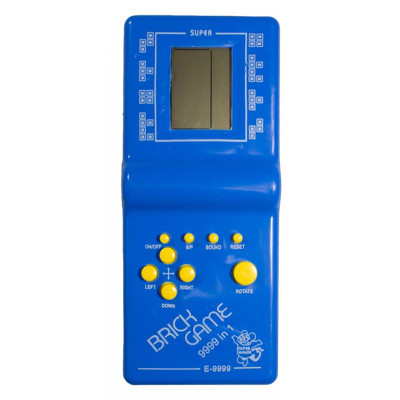 Інтерактивна іграшка Тетріс Е 9999(Blue) 9999 ігор синій Інтерактивна іграшка Тетріс Е 9999(Blue) 9999 ігор синій