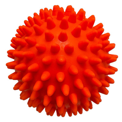 Мяч масажний MS 2096-2(Orange) розмір 75 см помаранчевий