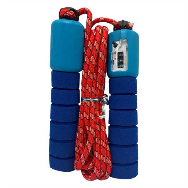 Швидкісна скакалка з лічильником MS 0345-1(Blue) довжина 280 см