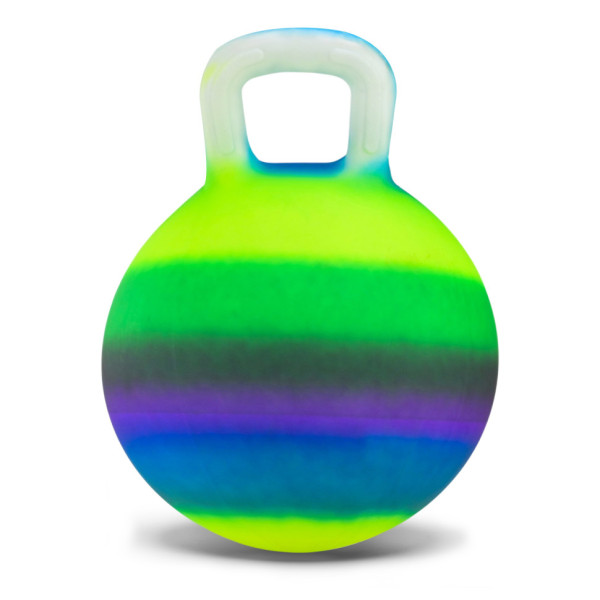 Дитячий гумовий мяч RB26528-2 з ручкою 40 см 300 грам