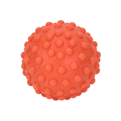Мяч масажний для йоги/фітнесу MS 4191(Red) текстурний TPR 5 см 65 грам