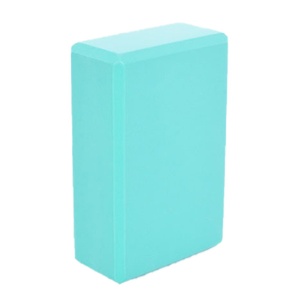 Блок для йоги MS 0858-11 EVA Чорний Бірюзовий