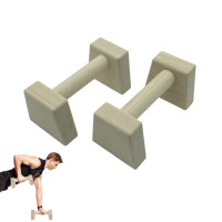 Паралетси упори для віджимання деревяні Wood Gym Push Up NE-WD-20 з бука 20 см 2 шт