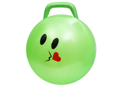 Мяч для фітнесу Смайл MS 4856(Green) 45 см з ручкою 300 г