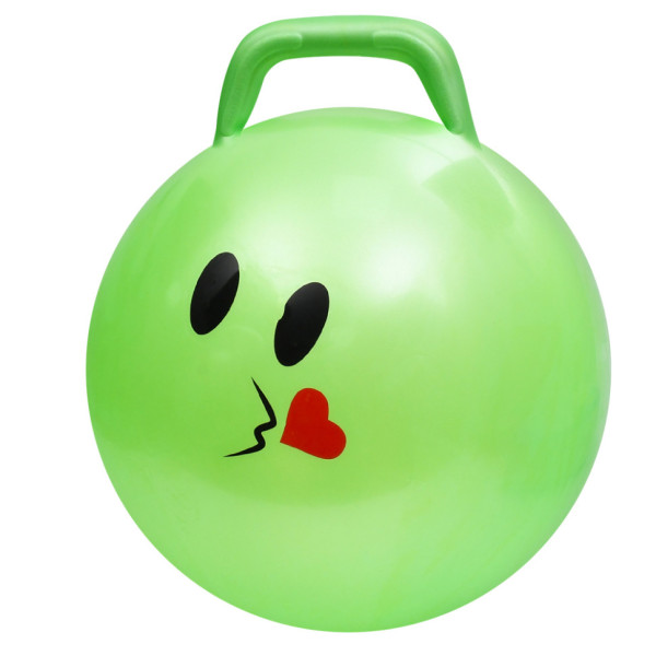 Мяч для фітнесу Смайл MS 4856(Green) 45 см з ручкою 300 г