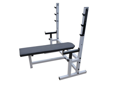 Професійна лавка для жиму "Profigym" NE-SK-60 зі стійками до 300 кг