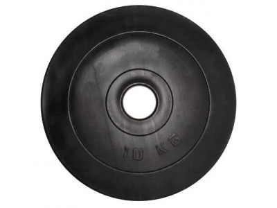 Диск гантельний композитний в пластиковій оболонці Rock Pro NE-PL-D-10 10 кг