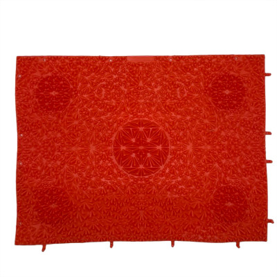 Ортопедичний масажний килимок для стоп MS 4278(Red) Ортопедичний масажний килимок для стоп MS 4278(Red)