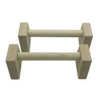 Паралетси упори для віджимання деревяні Wood Gym Push Up NE-WD-30 з бука 30 см 2 шт