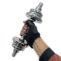 Рукавички для важкої атлетики та фітнесу Gym SP NE-LG-32-L розмір L