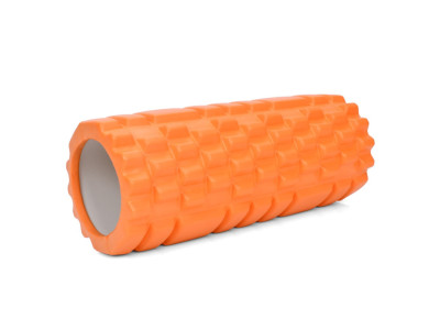 Масажний ролик MS 0857-OR EVA помаранчевий 14х33х14 см