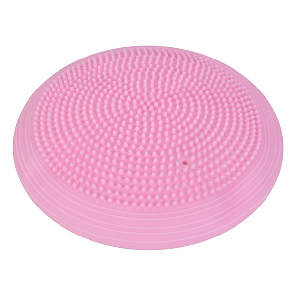 Подушка для йоги масажна MS 1651-9(Pink) розмір 33 см
