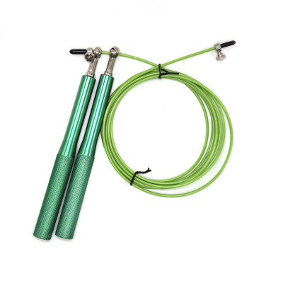 Швидкісна регульована скакалка MS 3407(Green) 290 см Швидкісна регульована скакалка MS 3407(Green) 290 см