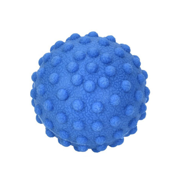 Мяч масажний для йоги/фітнесу MS 4191(Blue) текстурний TPR 5 см 65 грам