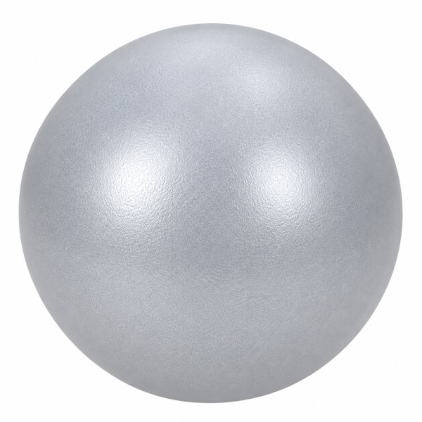Мяч для фітнесу та пілатесу MS 4503(Silver) сріблястий 22 см 100 гр