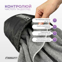Спортивний рушник "RoyalWing" EasyFit EF-8503a-1 з мікрофібри + чохол 140х60 см