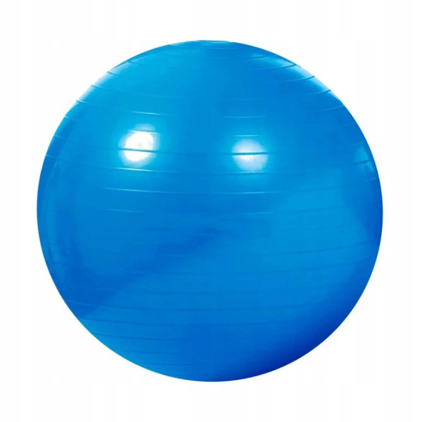 Мяч для фітнесу (фітбол) BT-SFB-0004(Blue) розмір 65 см